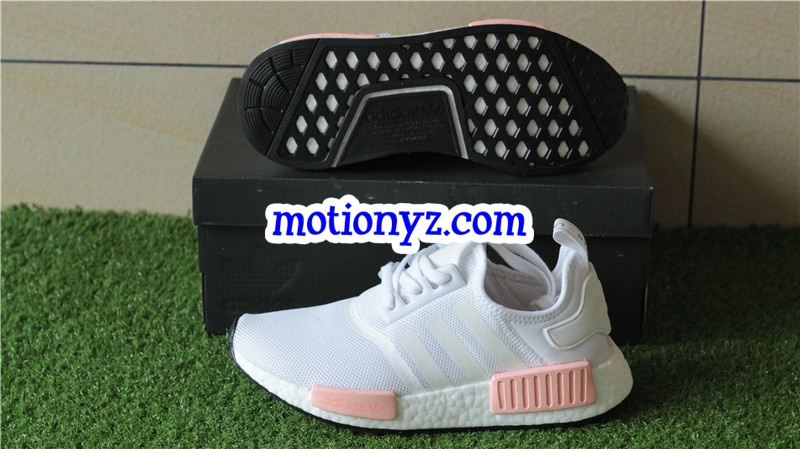 Real Boost Adidas NMD R1 PK White Pink